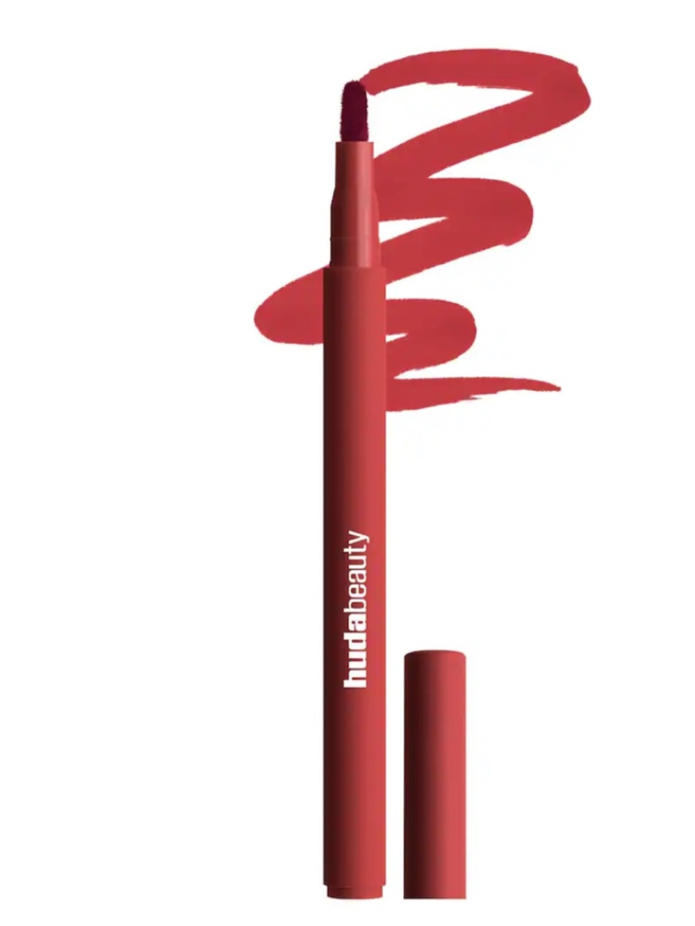 NEW HUDA BEAUTY  Lip Contour Lip Stain Cherry Red
